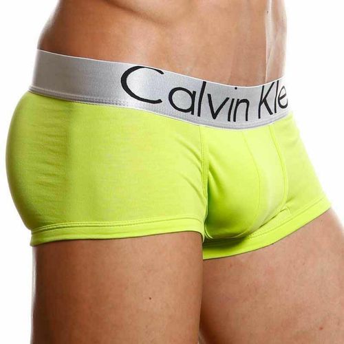 Мужские трусы боксеры &quot;лайм&quot; Calvin Klein Boxer Steel Lime