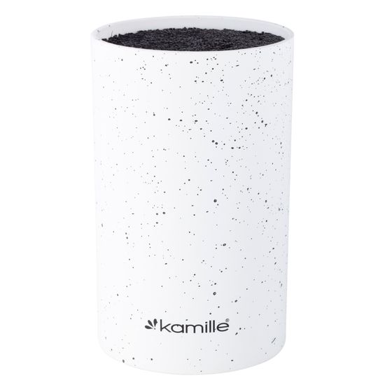 Подставка для ножей 18 см. круглая Kamille KM-7604