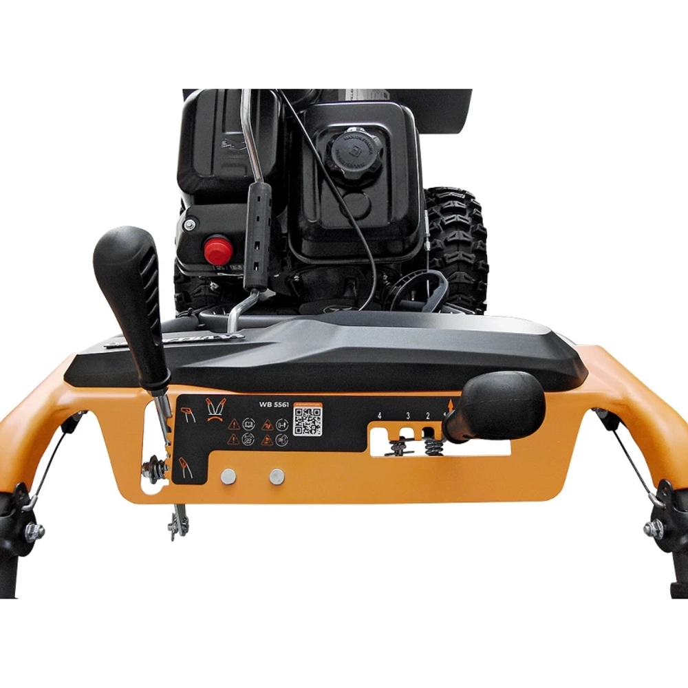 VILLARTEC WB5561P снегоуборщик бензиновый 5.5 л.с, ковш 61 см, выброс 11 м, 4 вперед/1 назад
