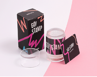 Штамп двойной и мини-скрапер Go Stamp