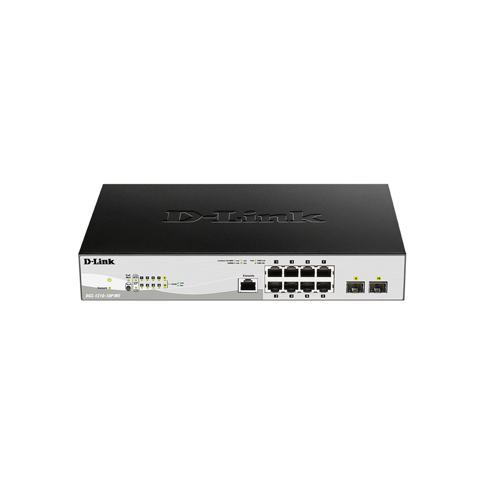 Коммутатор D-Link DGS-1210-10/ME/B2A