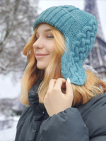 Шапка ушанка АЙС (Флис)