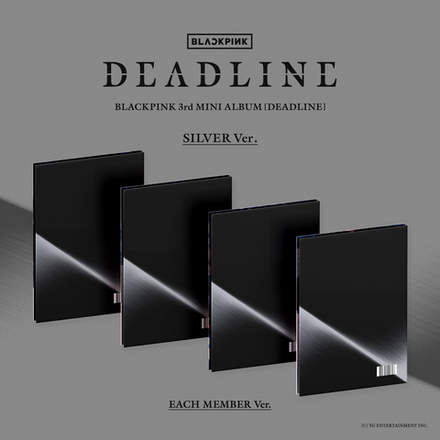 Альбом BLACKPINK - 3rd Mini Album [DEADLINE] (SILVER Ver.)