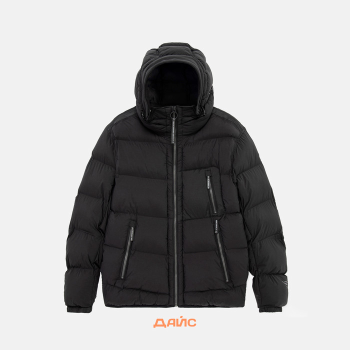 Пуховик мужской Krakatau Rook Hooded Puffer Jacket артикул:Qm559-1 - купить в магазине Дайс