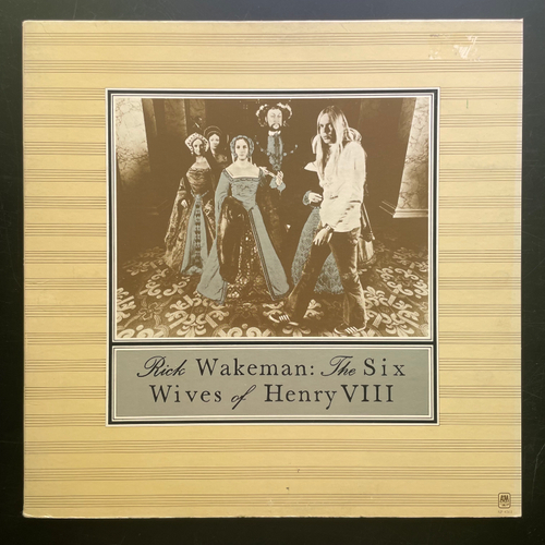 Rick Wakeman ‎– The Six Wives Of Henry VIII (США 1973г.) Т