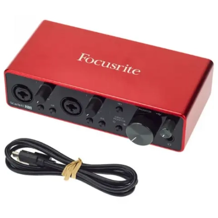 Внешняя Звуковая Карта Focusrite Scarlett 2i2 3rd Gen