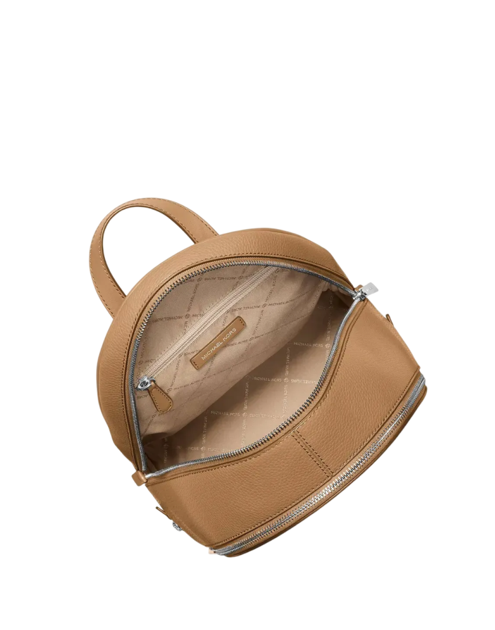 Рюкзак Michael Kors Rhea Medium Pebbled Leather | Бежевый
