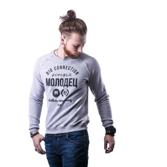 Толстовка Bio Connection БО-М5-144-1.2 Серый