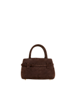 Сумка Manu Atelier Le Cambon 20 Deep Brown Suede