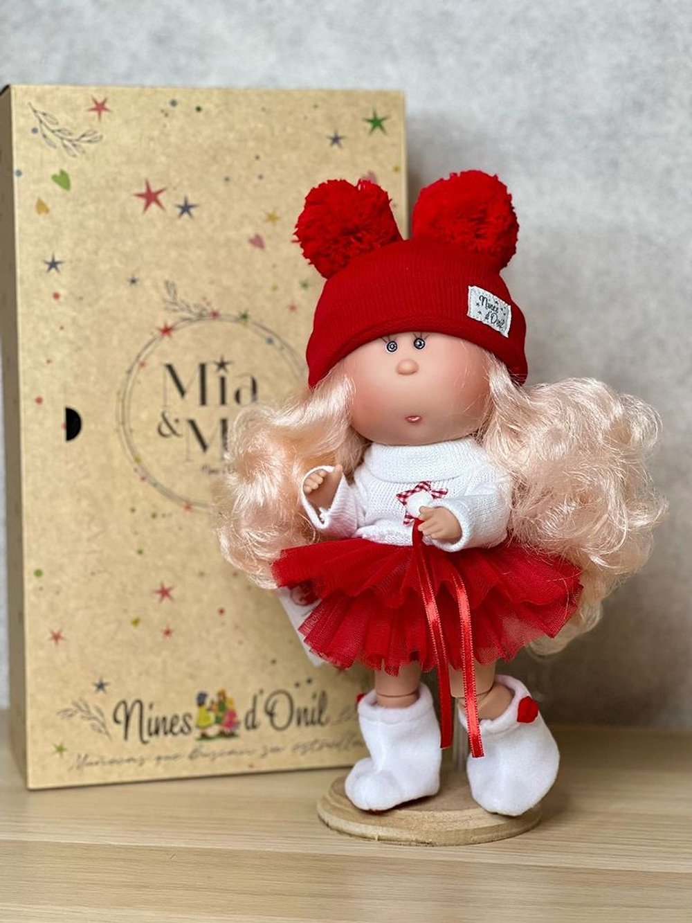 Кукла Nines виниловая 30см MIA CASE шарнирная (3523)