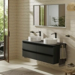 Смеситель для раковины Hansgrohe Vivenis 75042670 черный матовый