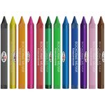 Мелки восковые 12цв. Гамма Классические, трехгранные, картон. уп.