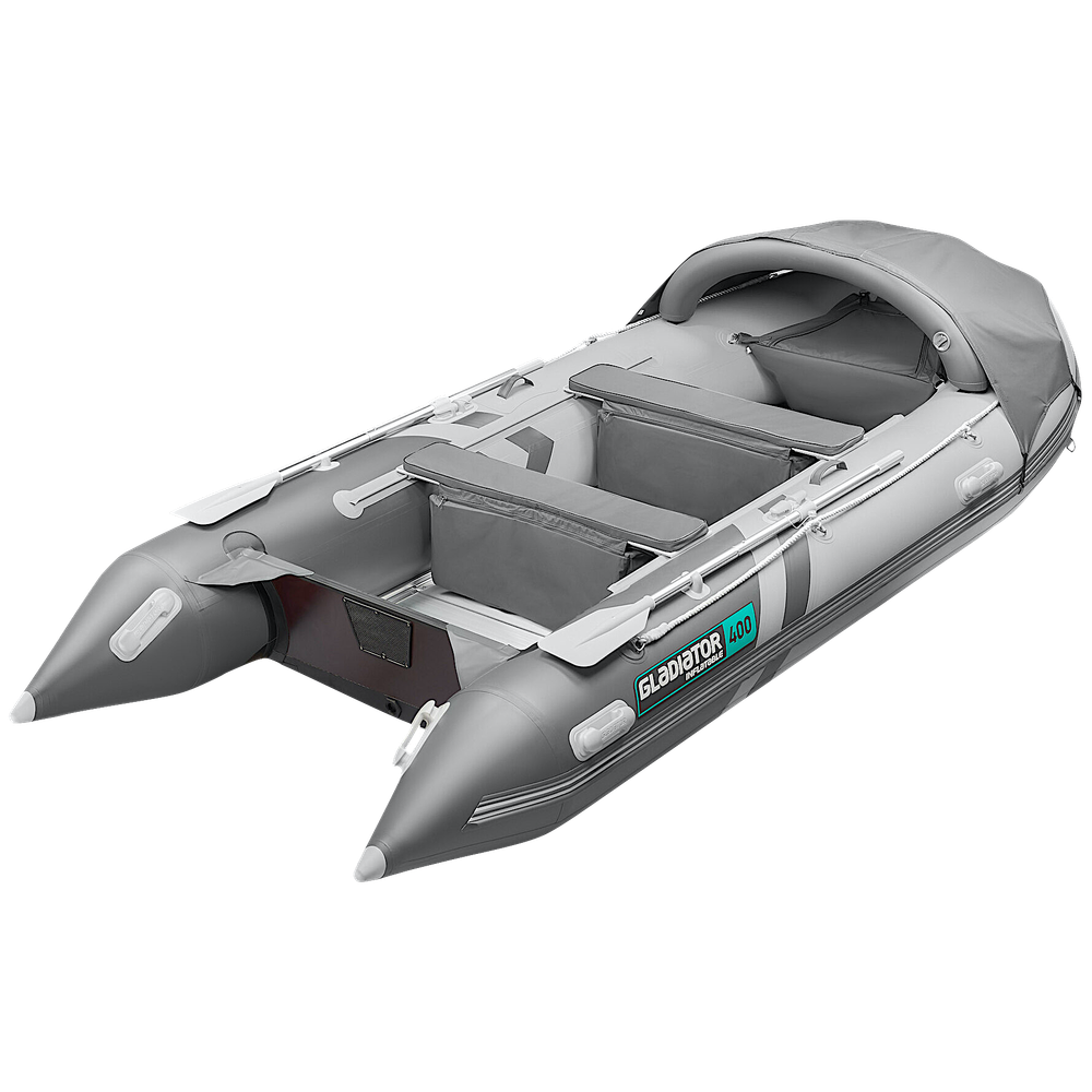 Лодка ПВХ Gladiator Active C400AL с алюминиевым полом