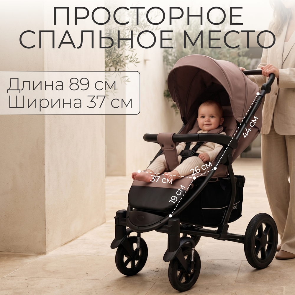 Прогулочная коляска BubaGO Model ONE