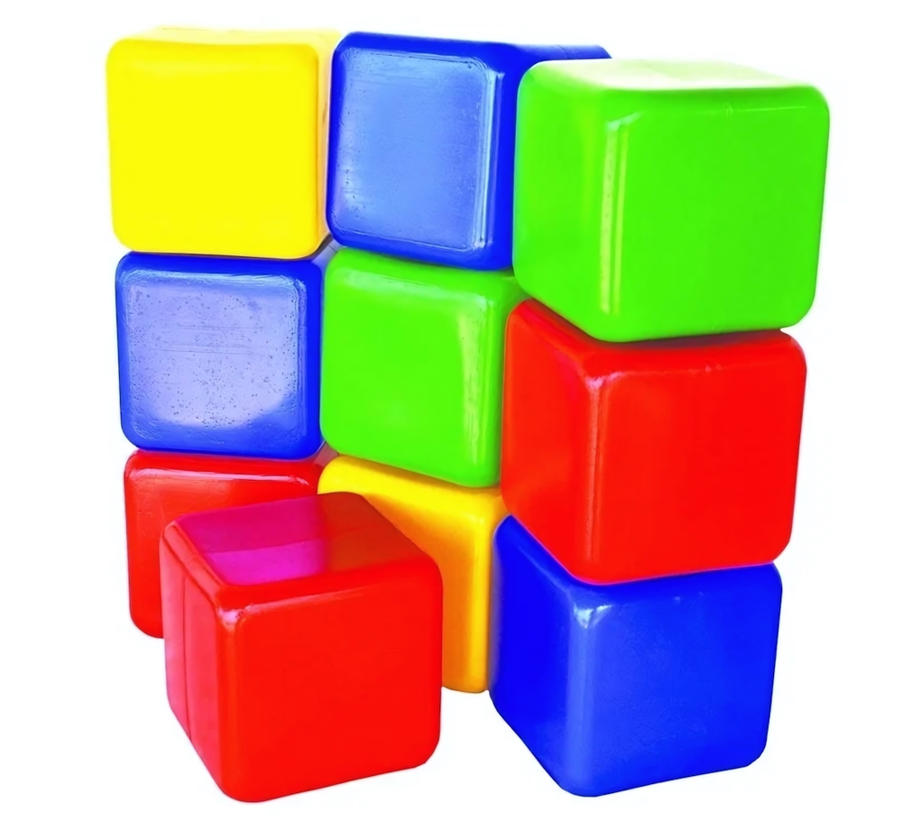 Кубики 10дет. 5012 (Юг-пласт)