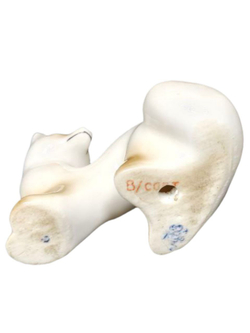 Фарфоровая статуэтка (миниатюра) "Куница" ЛФЗ