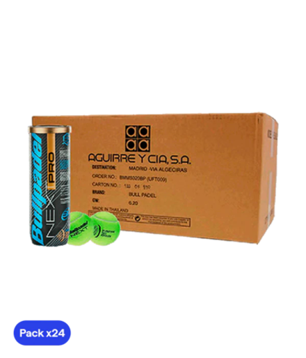 Мячи для падел Bullpadel Next Pro | Набор 24 тубы (72 мяча)