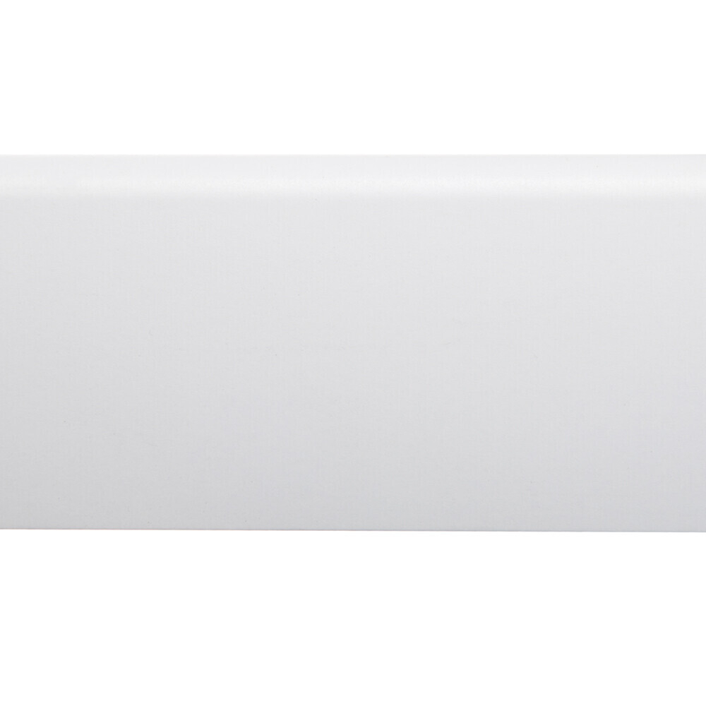 Плинтус МДФ Cosca Décor AP02 белый 60х16х2400 мм под покраску