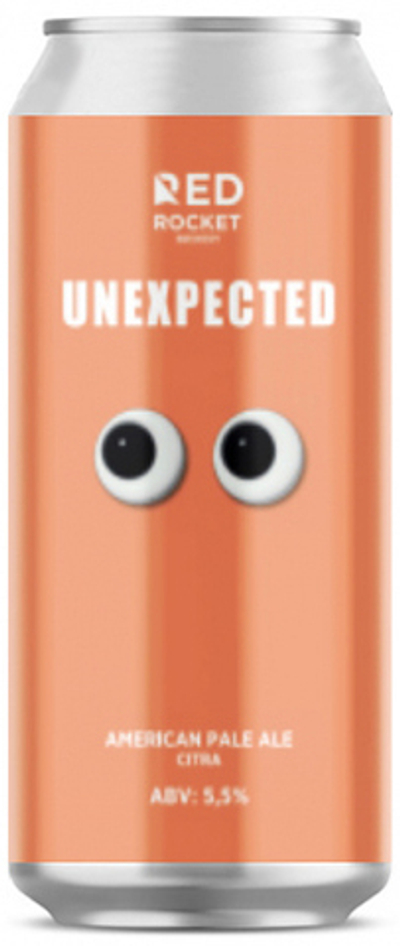 Пиво Рэд Рокет Анекспектед / Red Rocket Unexpected 0.45 - банка