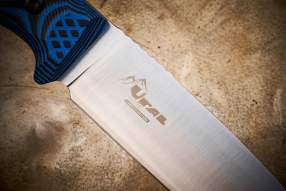 Туристический нож Ural A2 Satin G10 Limited Edition