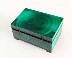 Шкатулка из Малахита 9-6-4.5см