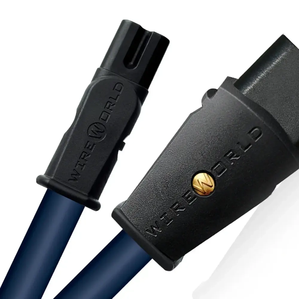 Wireworld Mini-Stratus Shilded Power Cord 1.0m, силовой кабель, "восьмерка", 1м (MSP1.0MEU-S)