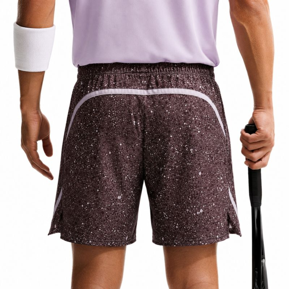 Мужские теннисные шорты Nike Court Victory Dri-Fit 7in Tennis - tattoo/platinum violet/white