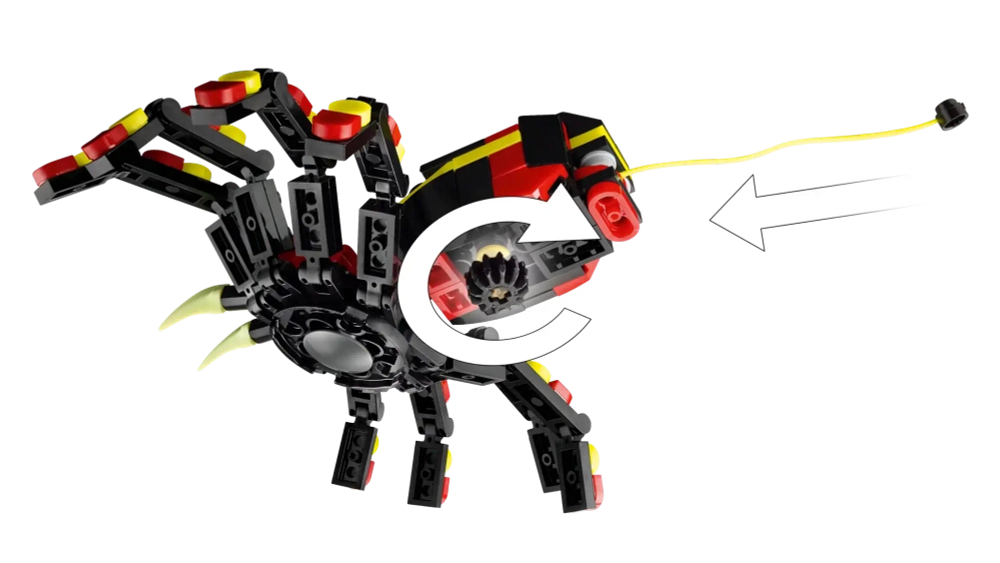 Конструктор LEGO Creator 31159 Дикие животные: Удивительный паук, 3в1