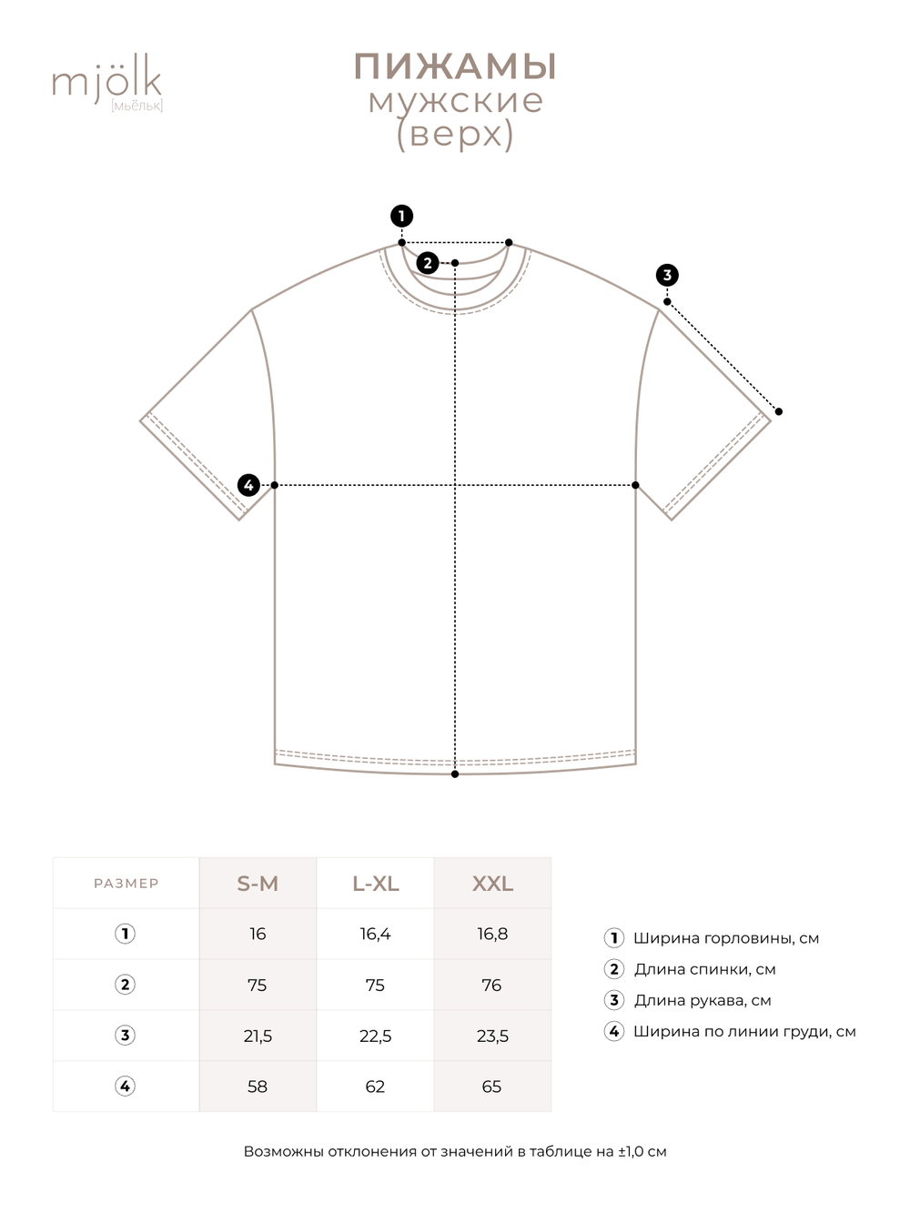 Пижама мужская Mjölk х СКА Ice Hockey
