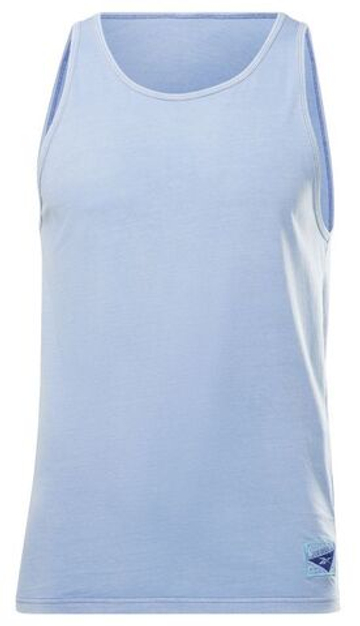 Мужская теннисная футболка Reebok Les Mills Natural Dye Tank Top - небесный