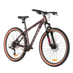 Велосипед 27.5" FOXX MERIDIAN р.16" алюминий, коричневый