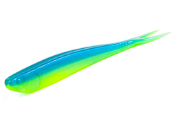 Виброхвост LJ 3D Slick Shad-V 5" (12.7 см), цвет T57, 5 шт.