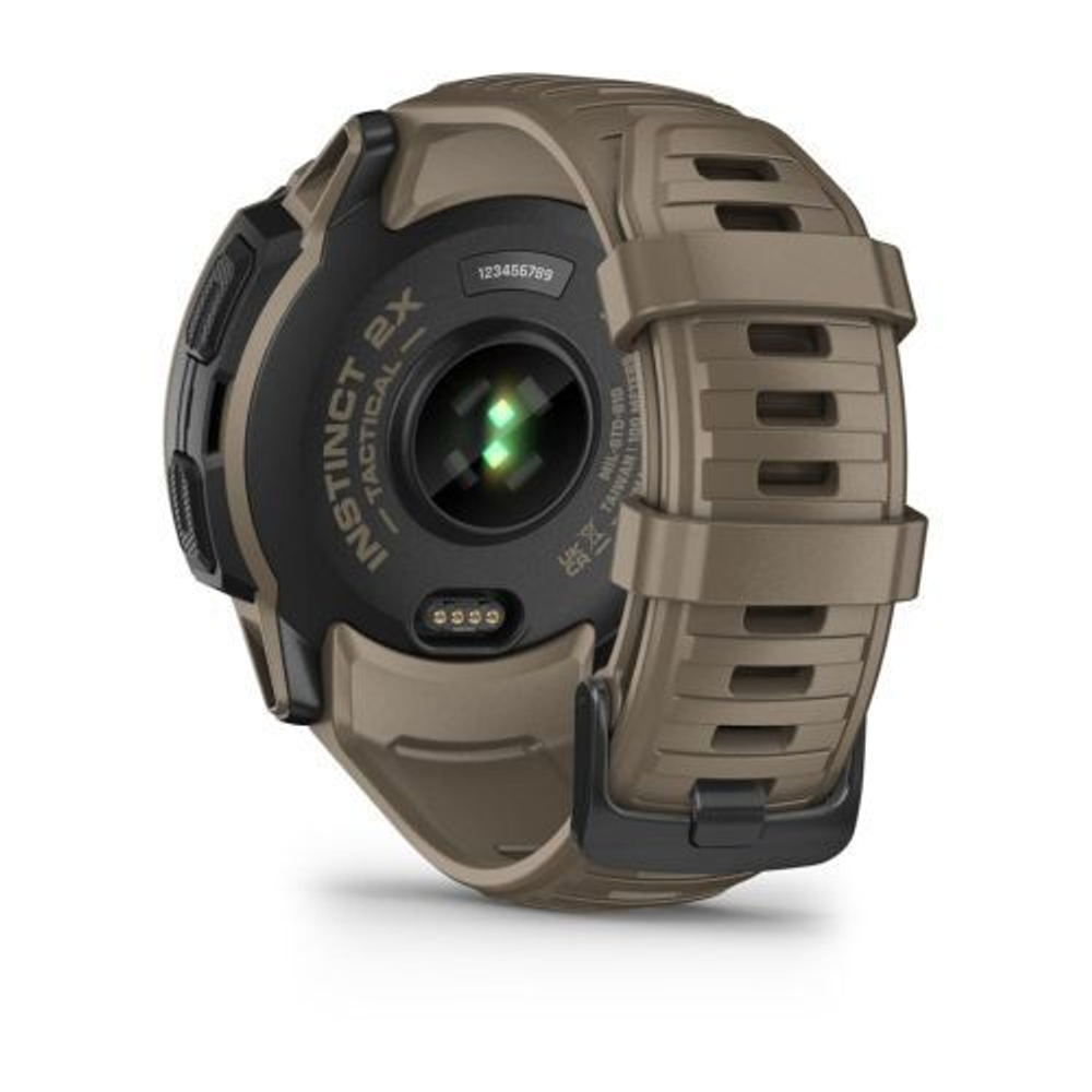 Умные часы Garmin Instinct 2X Solar Tactical Edition, коричневый