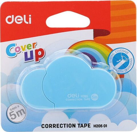 Корректирующая лента Deli 5мм*5м, ассорти