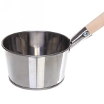 Ковш банный из коррозионностойкой стали «БАНЬКА» 1.5л