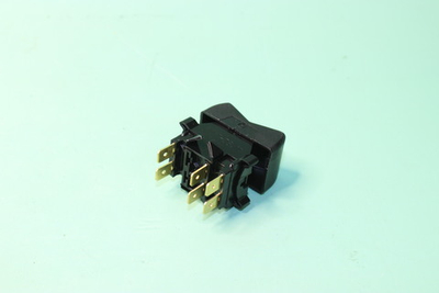 Переключатель-клавиша без символа, 6конт.