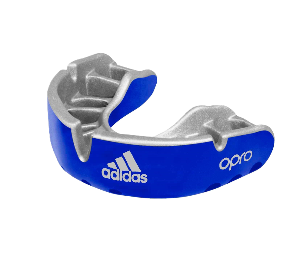 Капа одночелюстная Adidas Opro Gold Gen4 Self-Fit Mouthguard синяя