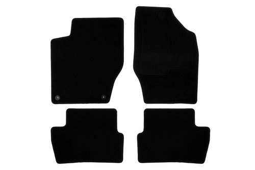 Коврики в салон для CITROEN C4 2010-2016, 2015-, седан, 4 шт. (текстиль) KLEVER011023101200K