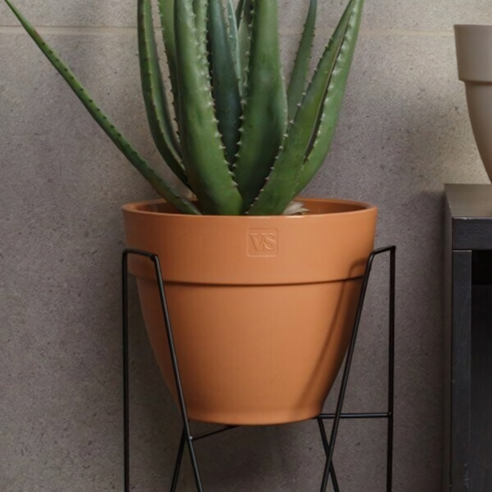 Горшок с дренажной системой ЛОРИ VipSet 10,5л терракотовый