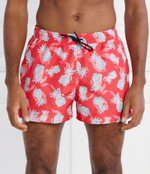 Шорты для плавания Ery BOSS BLACK - малиновый(50515718)