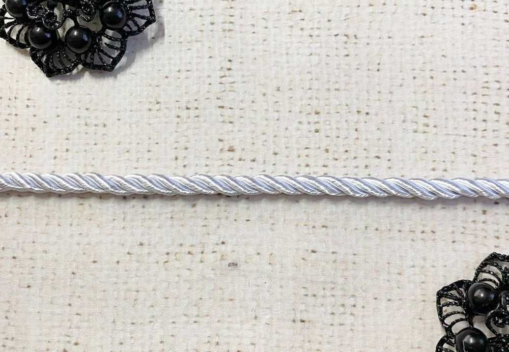 Шнур вискоза витой мебельный 4 мм