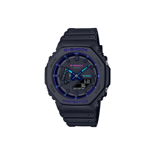 Casio G SHOCK Virtual Blue GA 2100VB 1A