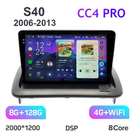 Teyes CC4 Pro 9" для Volvo S40 2006-2013