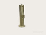 Смеситель для раковины Gessi Ingranaggio, однорычажный, с донным клапаном, цвет Brass PVD