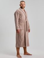 Халат мужской Комфорт-4 Виотекс СЕРО-БЕЖЕВЫЙ