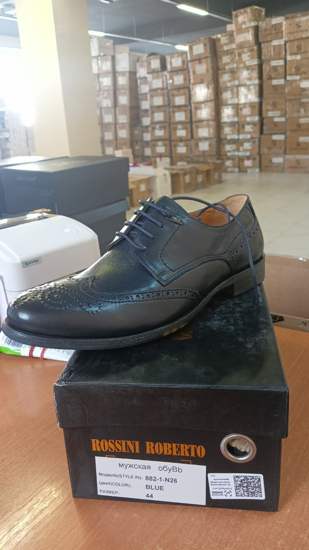 Туфли мужские ROSSINI ROBERTO 882-1-N26