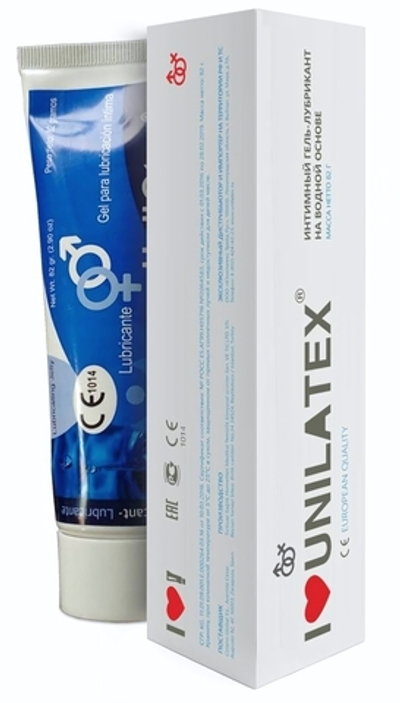 Лубрикант на водной основе Unilatex Gel - 100 мл.