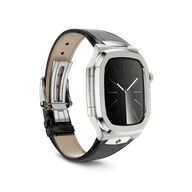 Корпус для Apple Watch ROYAL45 - Silver Leather