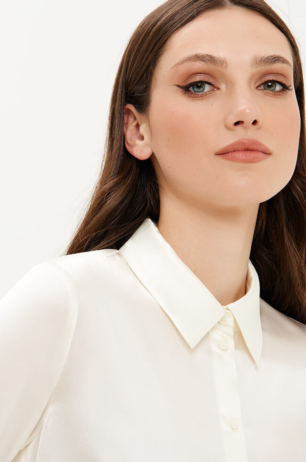 23457 Блузка женская (молочный)