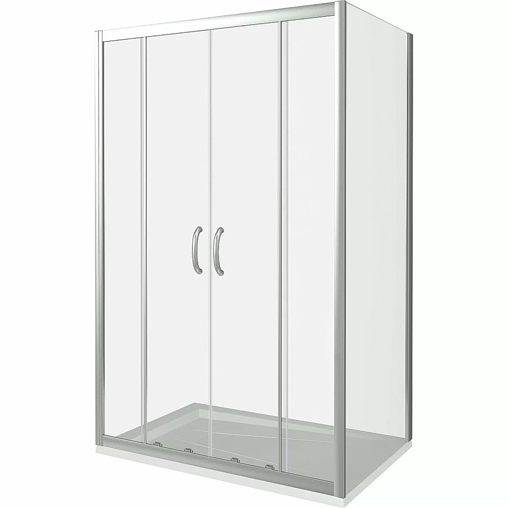 Душевой уголок Good Door Infinity WTW-TD+SP 190х70 стекло прозрачное/профиль хром